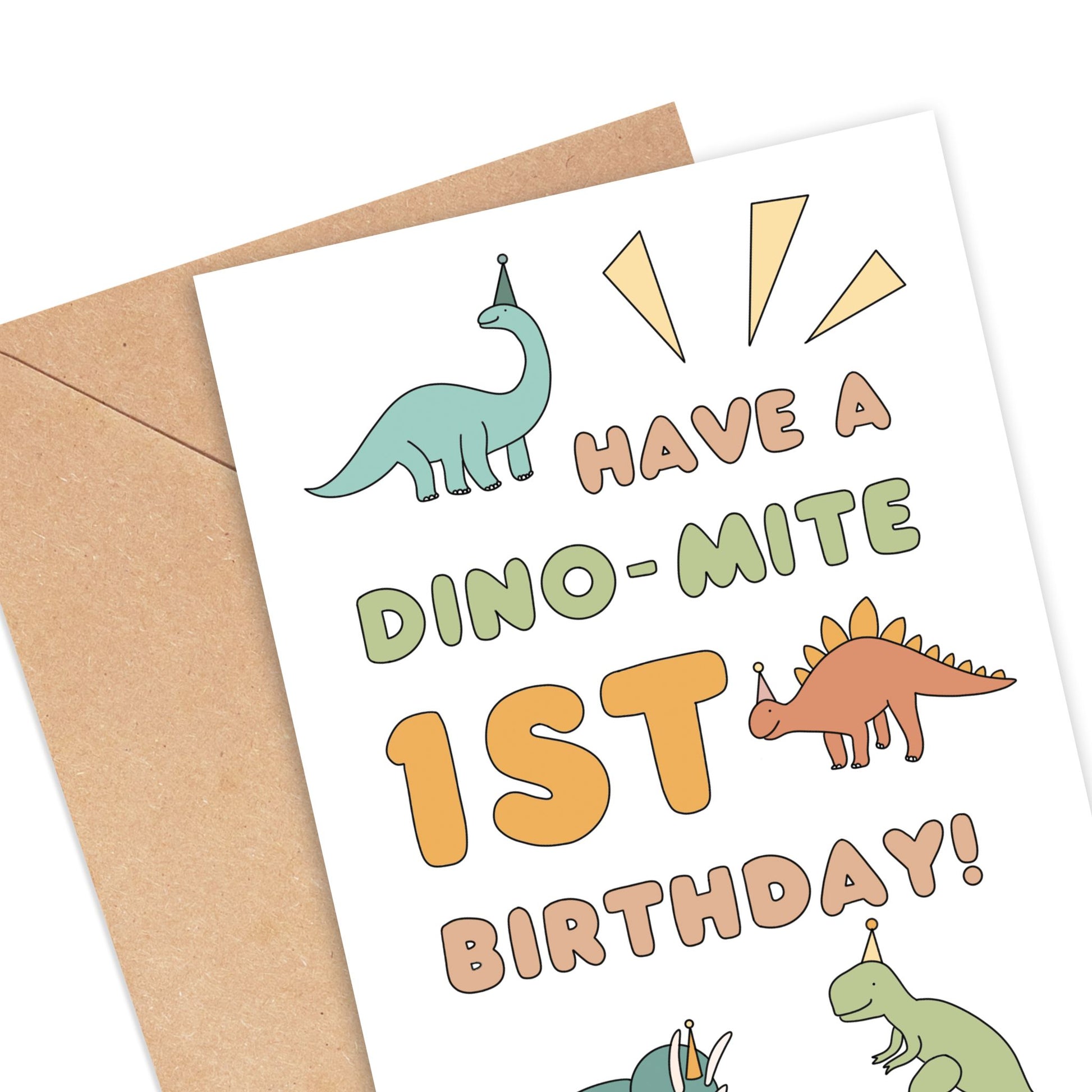 Dino-Mite Birthday Card Simply Happy Cards