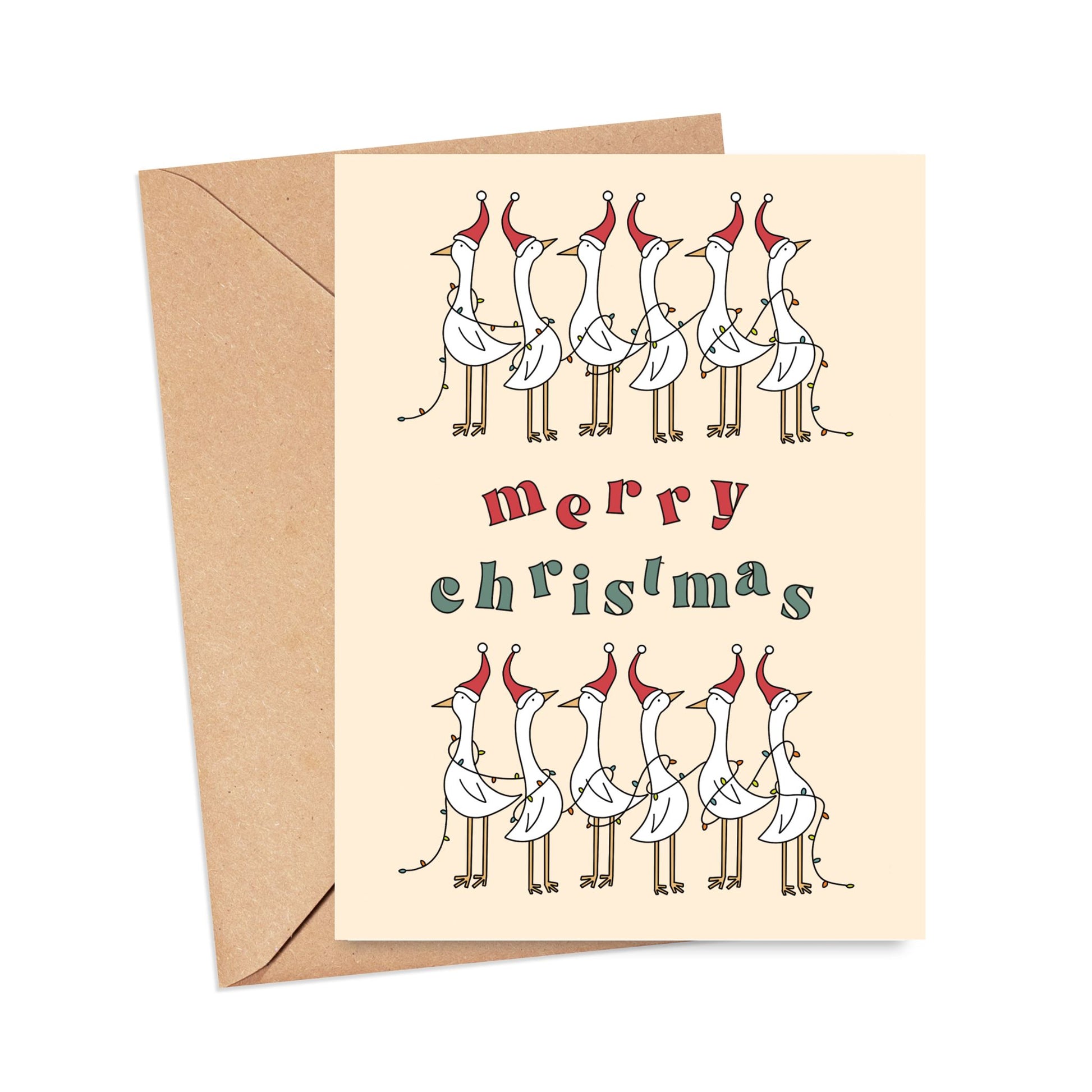 Silly Goose Christmas Card Simply Happy Cards