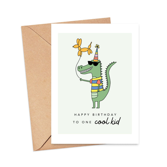 Happy Birthday to One Cool Kid Card Simply Happy Cards