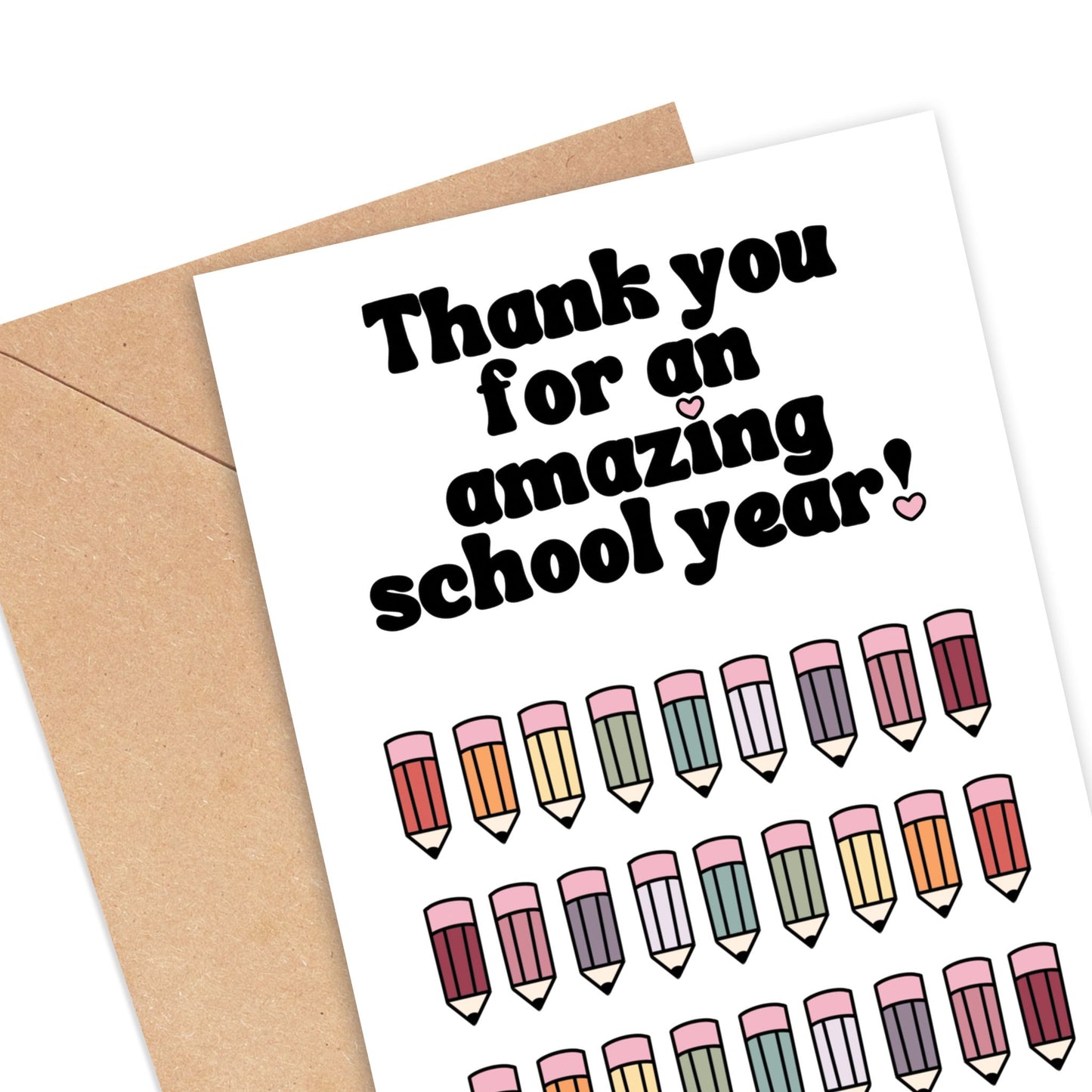 Thank you for an Amazing School Year Card Simply Happy Cards