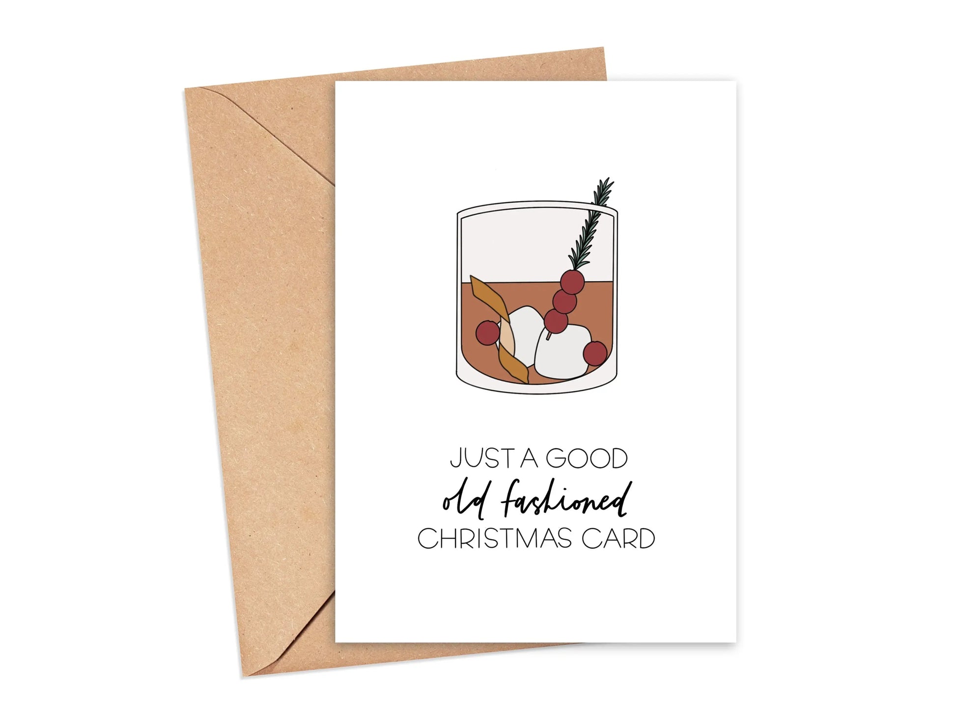 Just an Old Fashioned Christmas Card Simply Happy Cards