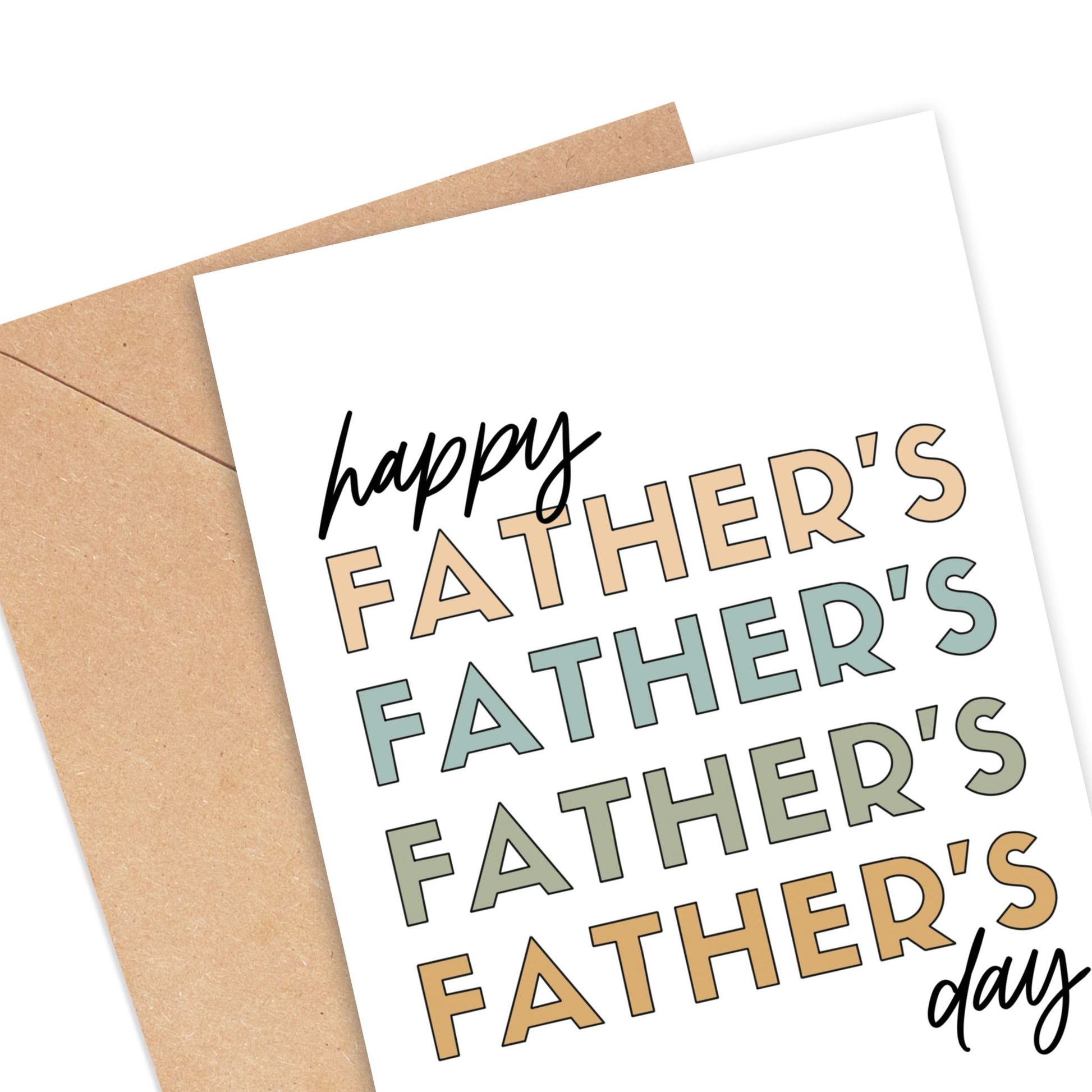 Happy Father's Day Card Simply Happy Cards