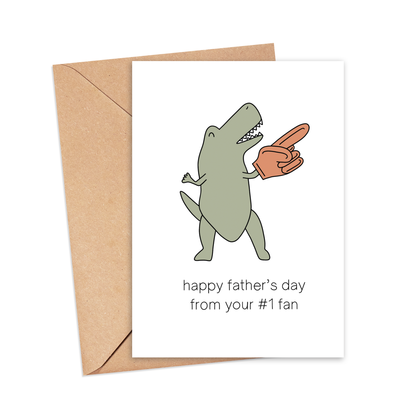 Happy Father's Day from Your Number One Fan Card Simply Happy Cards