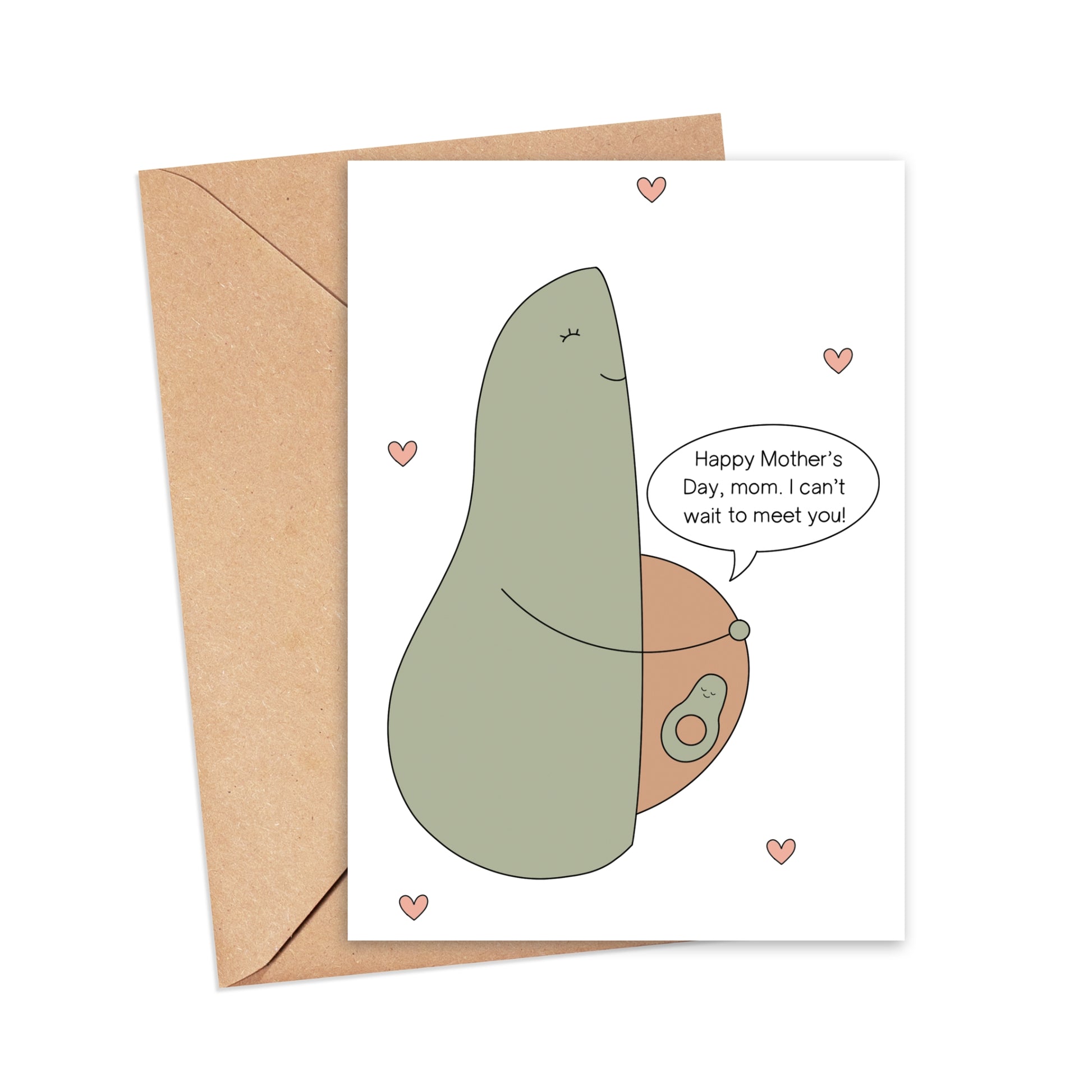 Happy Mother's Day from the Bump Card Simply Happy Cards