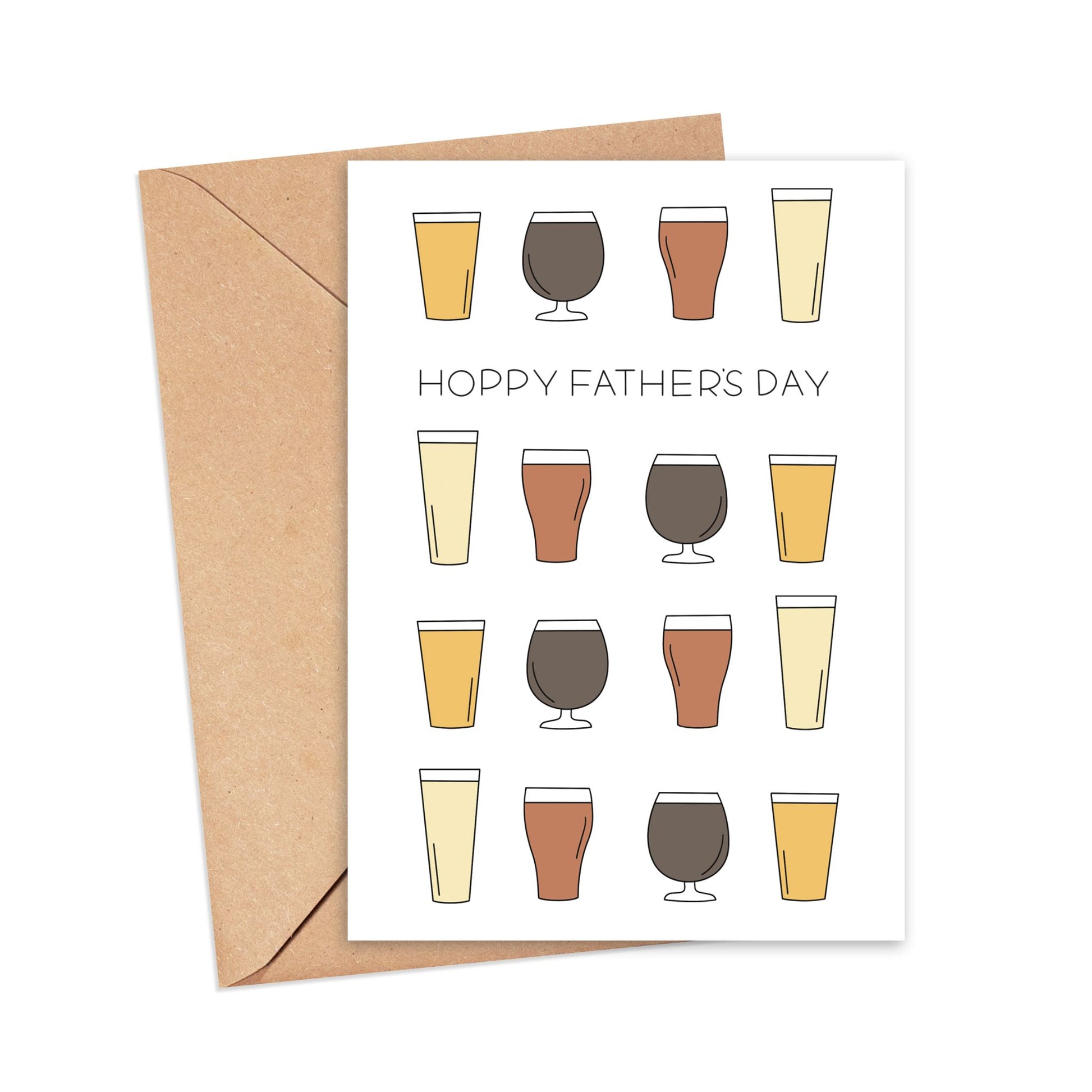 Hoppy Father's Day Card Simply Happy Cards