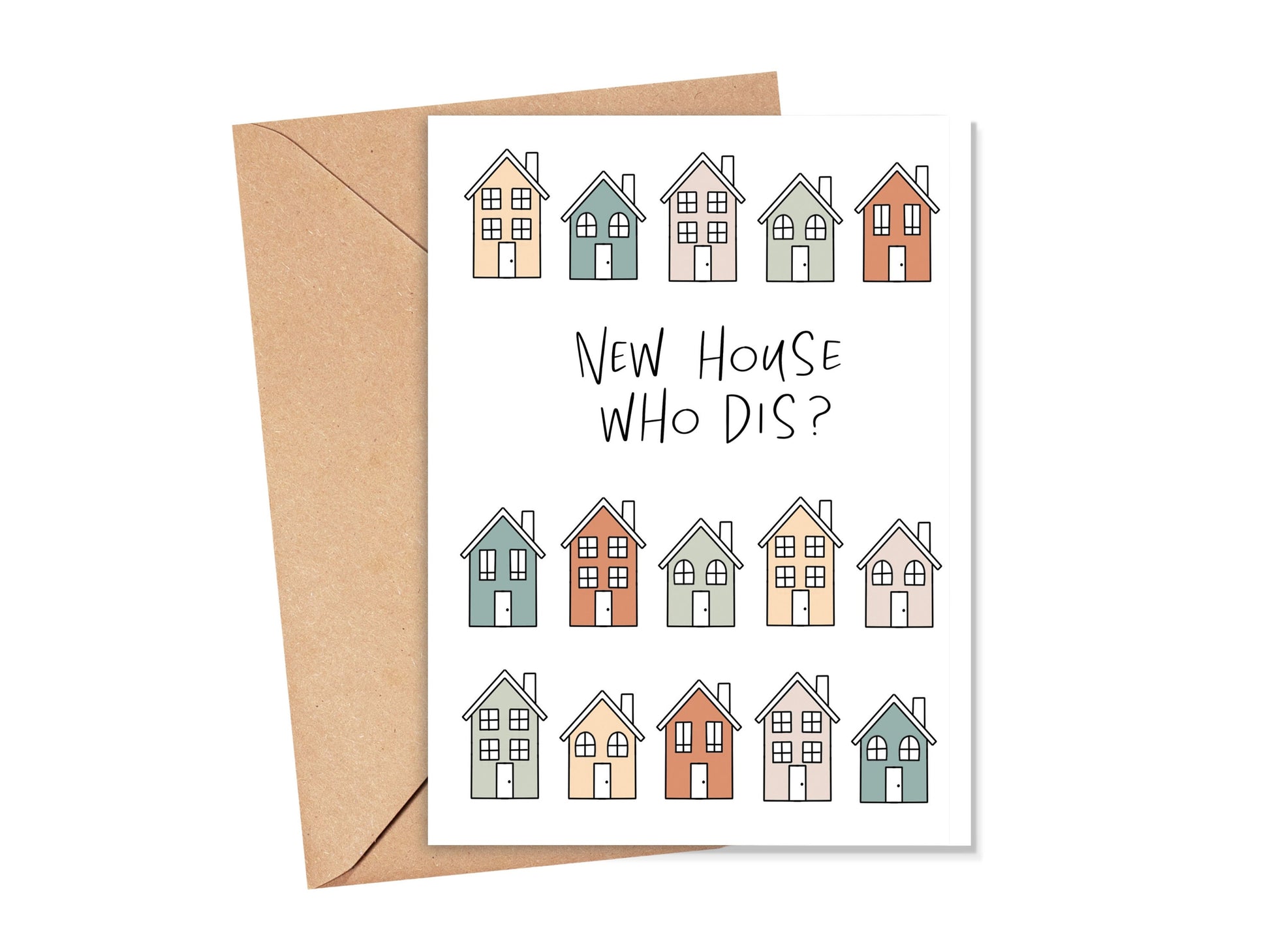 New House Who Dis Card Simply Happy Cards