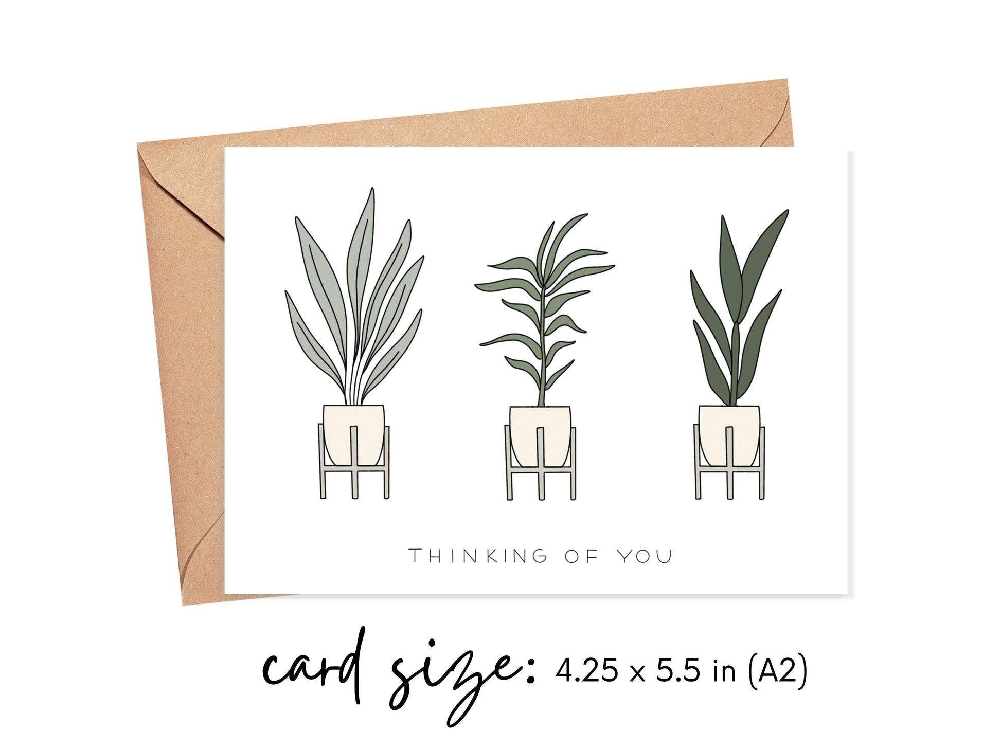 Thinking of You Planters Card Simply Happy Cards