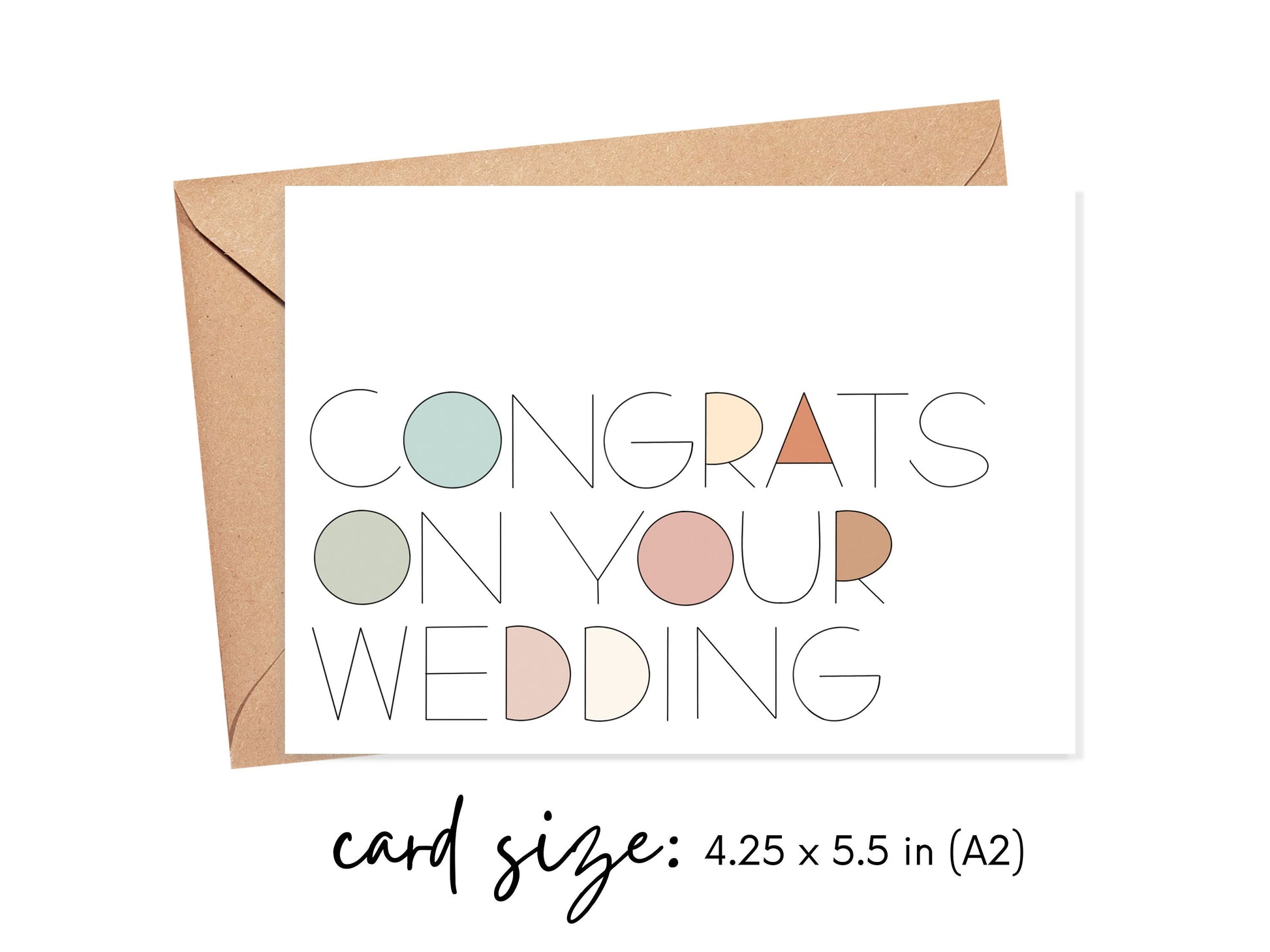 Congrats on Your Wedding Card Simply Happy Cards
