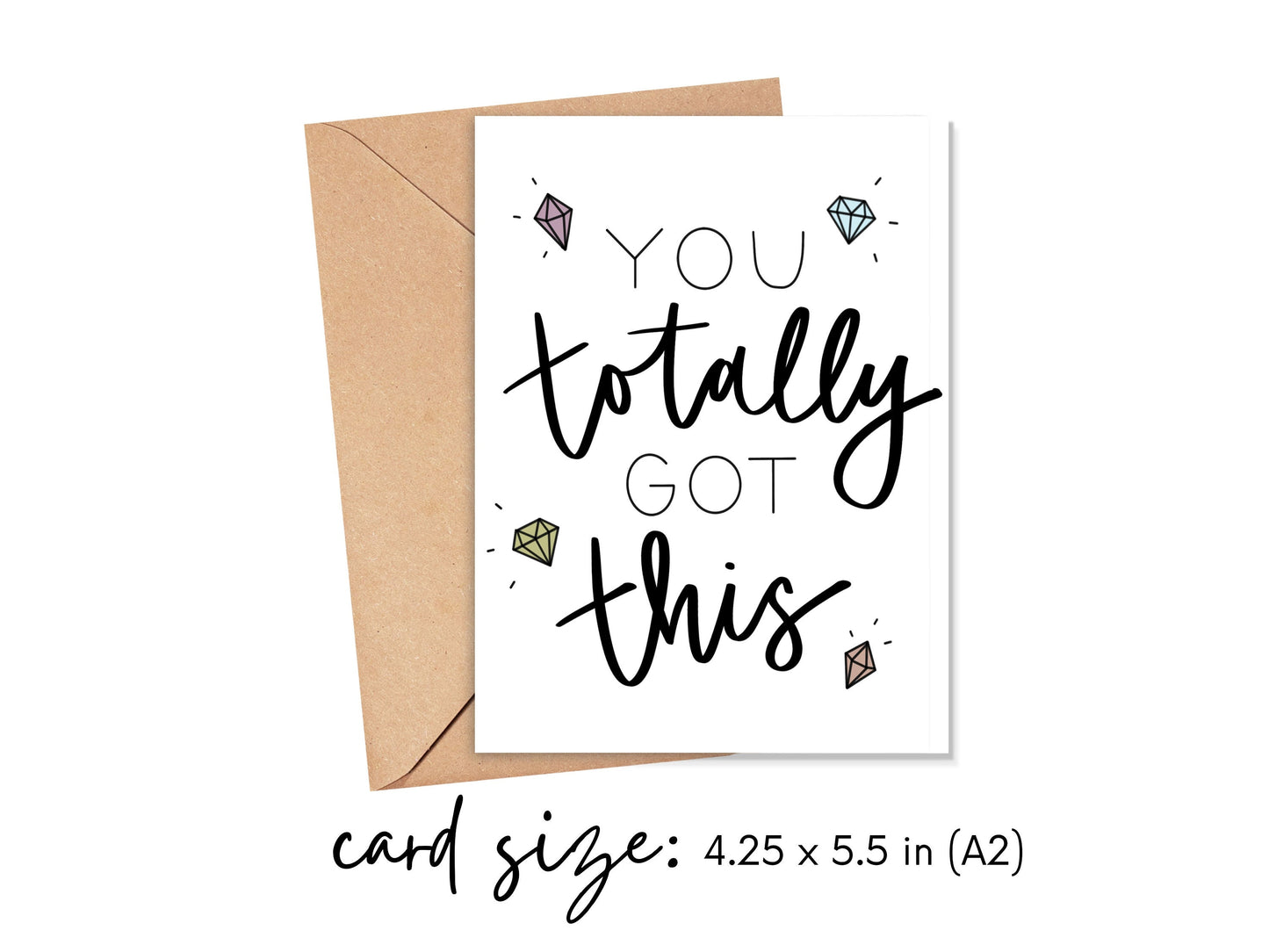 You Totally Got This Card Simply Happy Cards