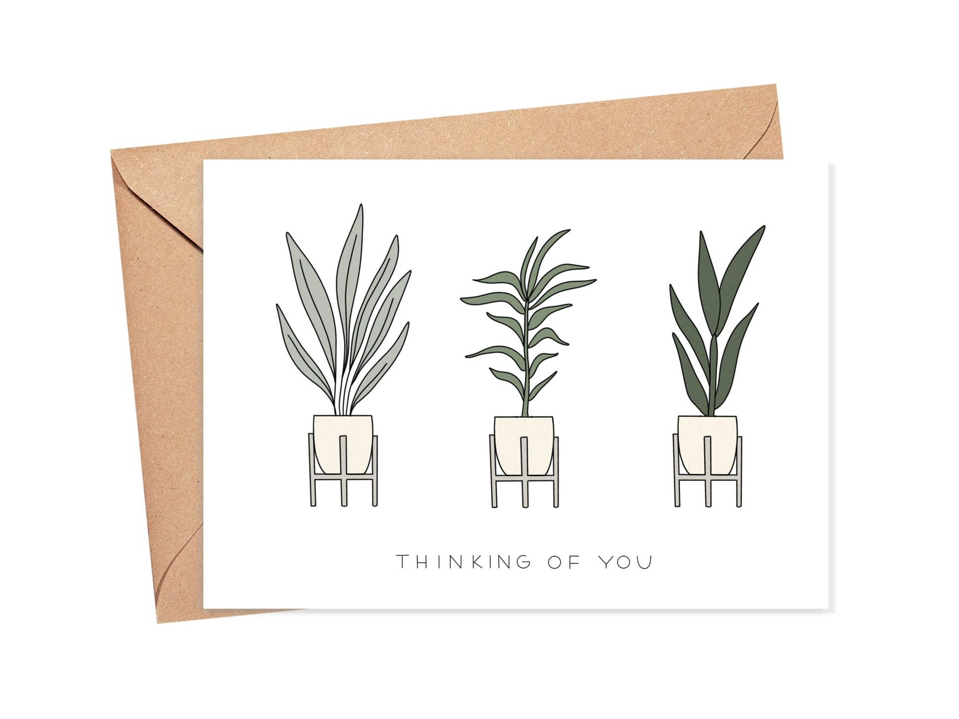 Thinking of You Planters Card Simply Happy Cards