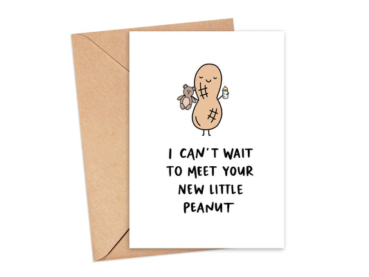 I Can't Wait to Meet Your New Little Peanut Card Simply Happy Cards