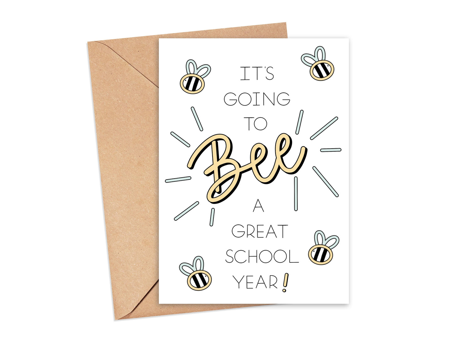 It's Going to Bee a Great School Year Card Simply Happy Cards