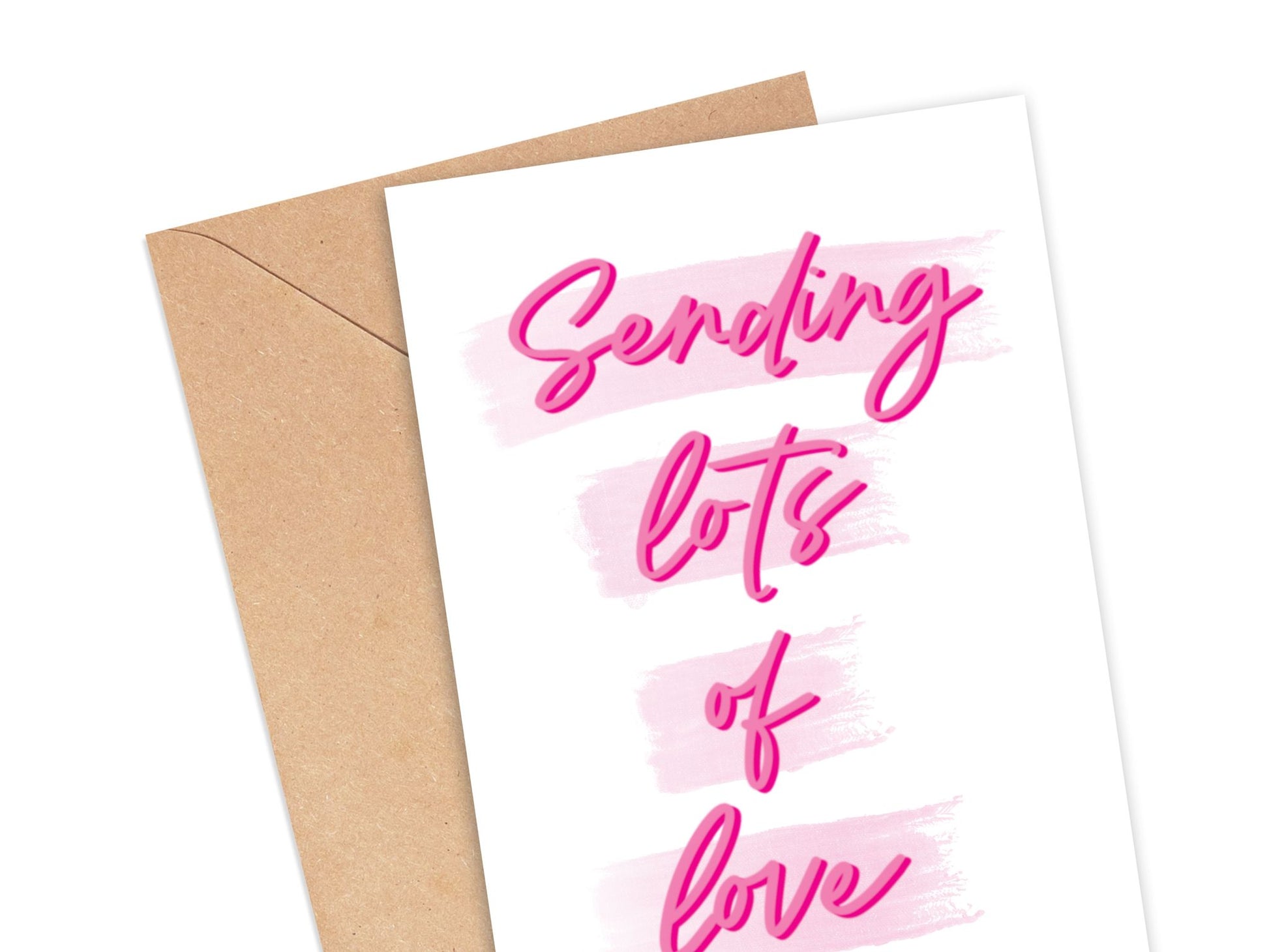 Sending You Lots of Love Card Simply Happy Cards