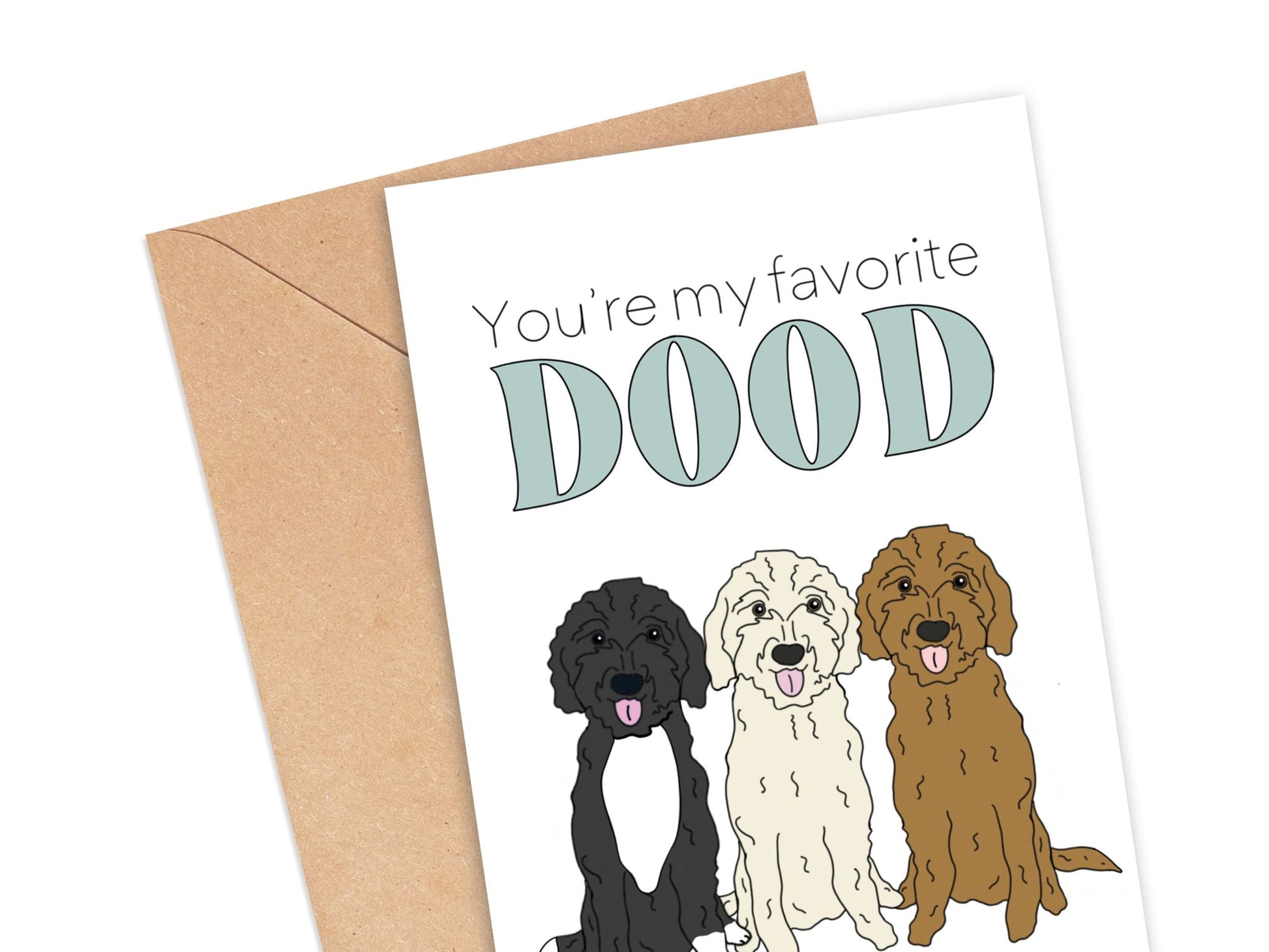You're My Favorite Dood Card Simply Happy Cards
